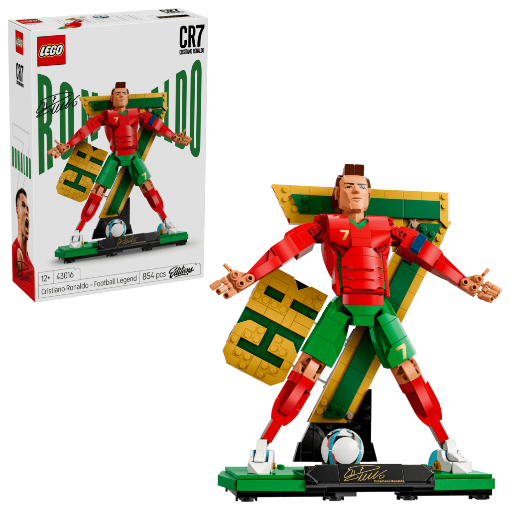 LEGO Editions 43016 Cristiano Ronaldo – Football Legend