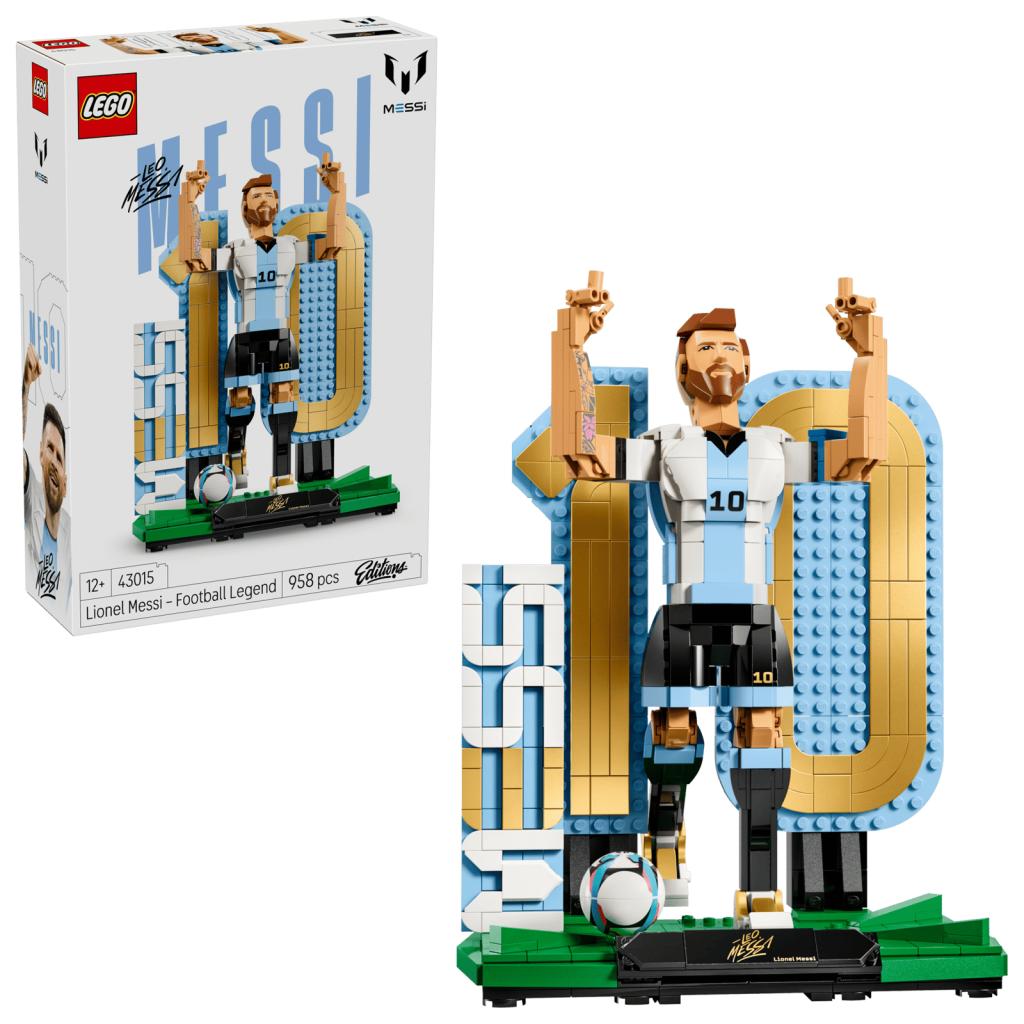 LEGO Editions 43015 Lionel Messi – Football Legend