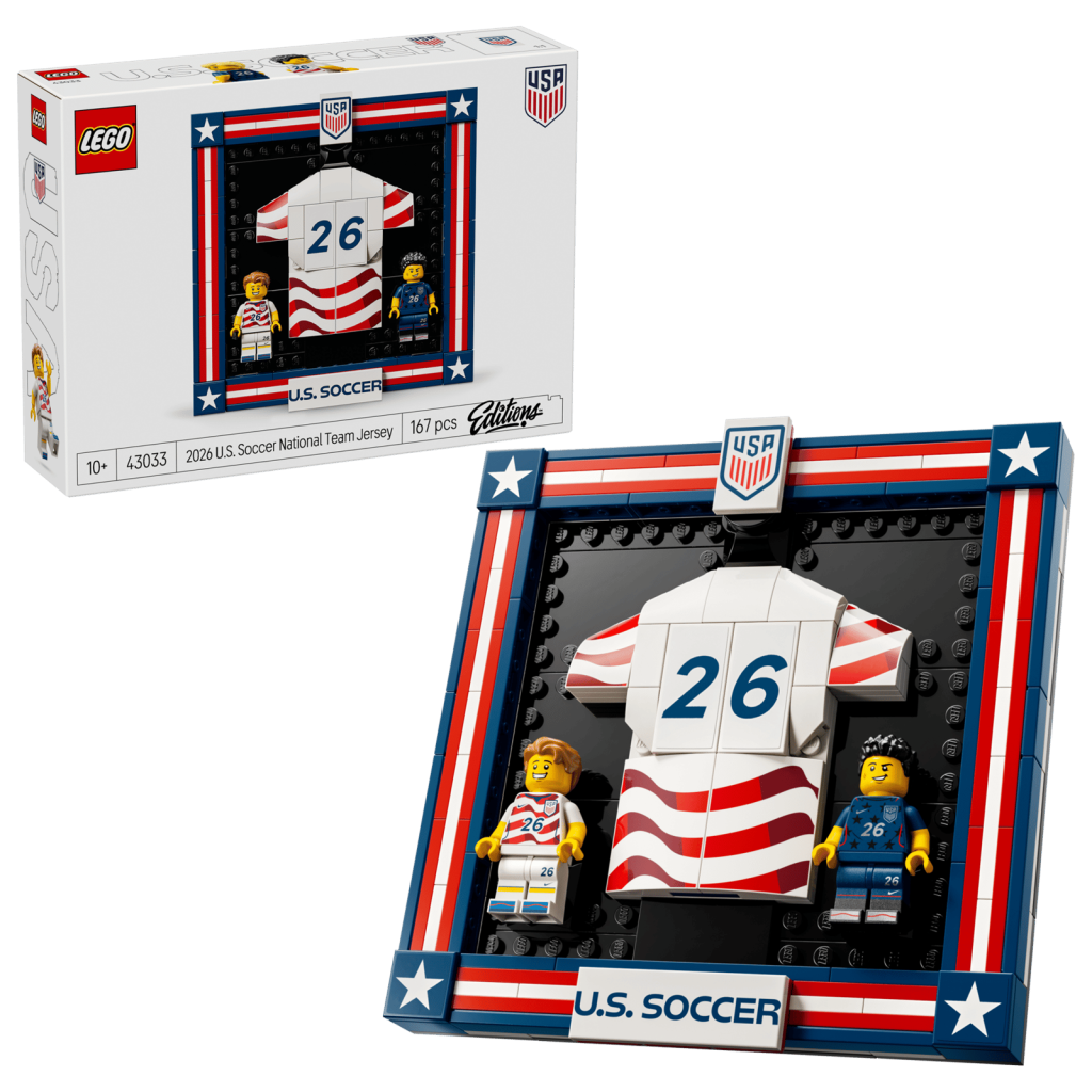 LEGO Editions 43033 2026 U.S. Soccer National Team Jersey