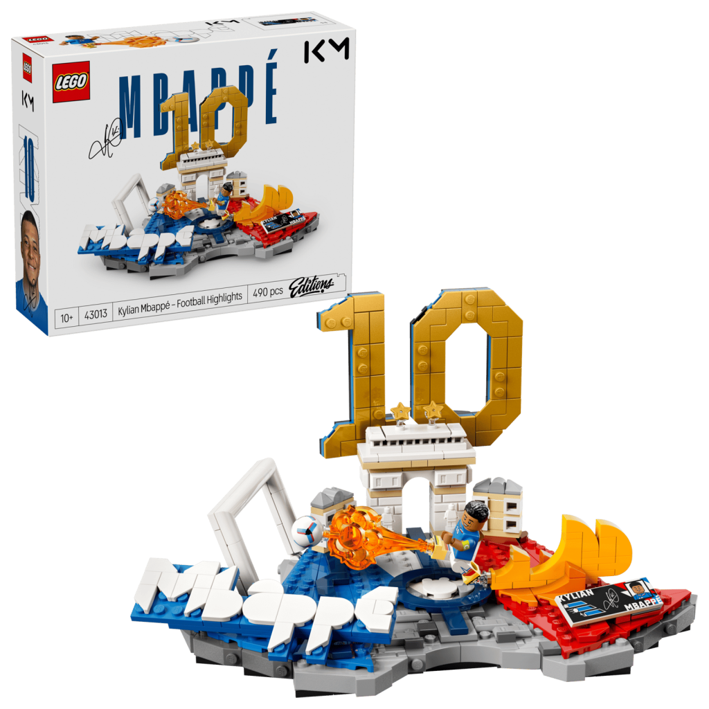 LEGO Editions 43013 Kylian Mbappé – Football Highlights