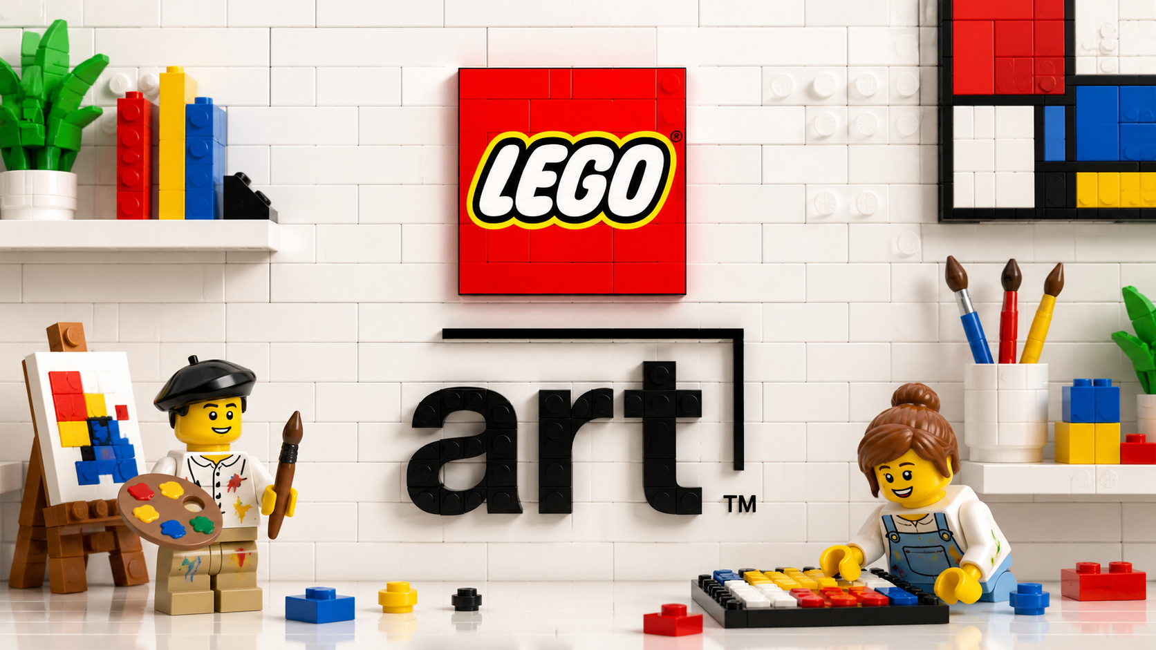 Кожен відомий твір мистецтва, відтворений у цеглинках LEGO — повний список наборів LEGO Art