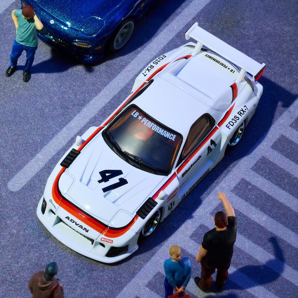 Hot Wheels Elite 64 Mazda RX-7 Liberty Walk