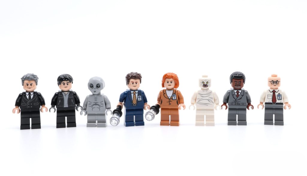 Мініфігурки набору LEGO Ideas 21369 The X-Files
