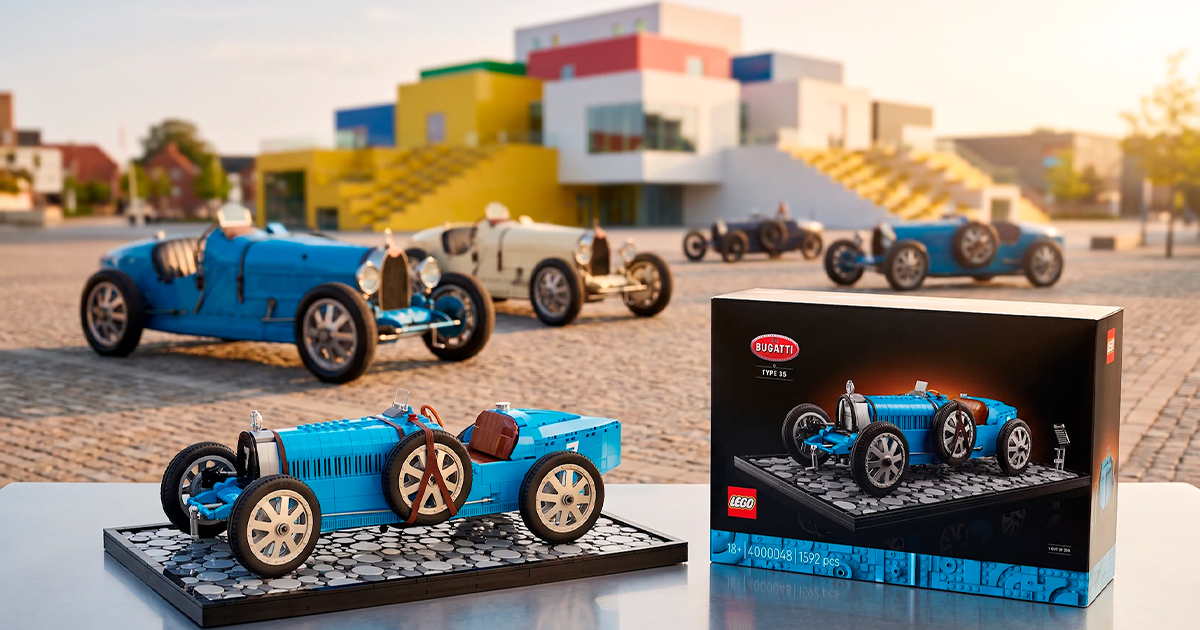 4000048 Bugatti Type 35 — найексклюзивніший набір конструктора LEGO цього літа