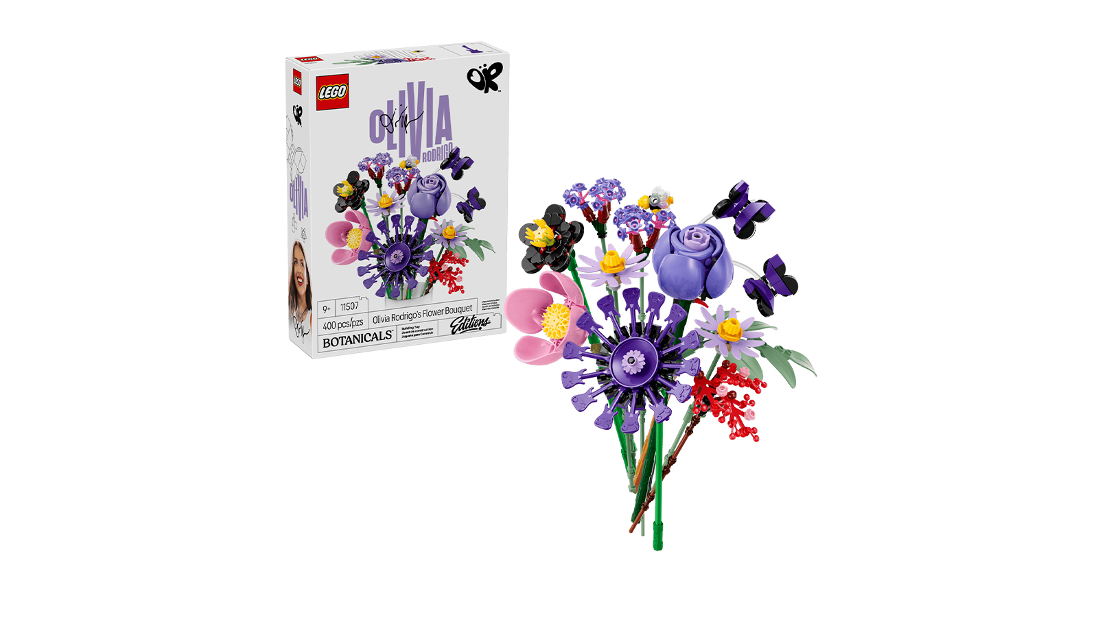 LEGO Editions 11507 Olivia Rodrigo Flower Bouquet: перший кросовер Botanicals та Editions зі знаменитістю