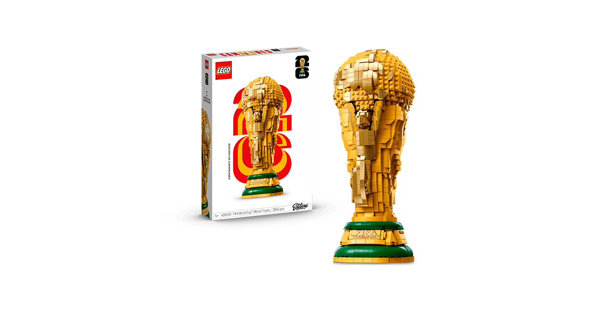 Набір LEGO Editions 4000351 World Cup Champions Edition — ексклюзив тільки для Іспанії, і як його дістати в Україні