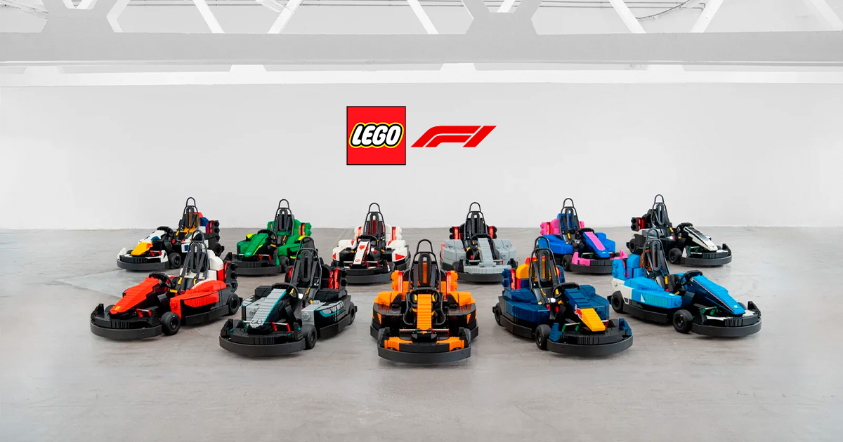LEGO та Формула-1: 22 пілоти змагатимуться на LEGO-автомобілях перед Британським гран-прі