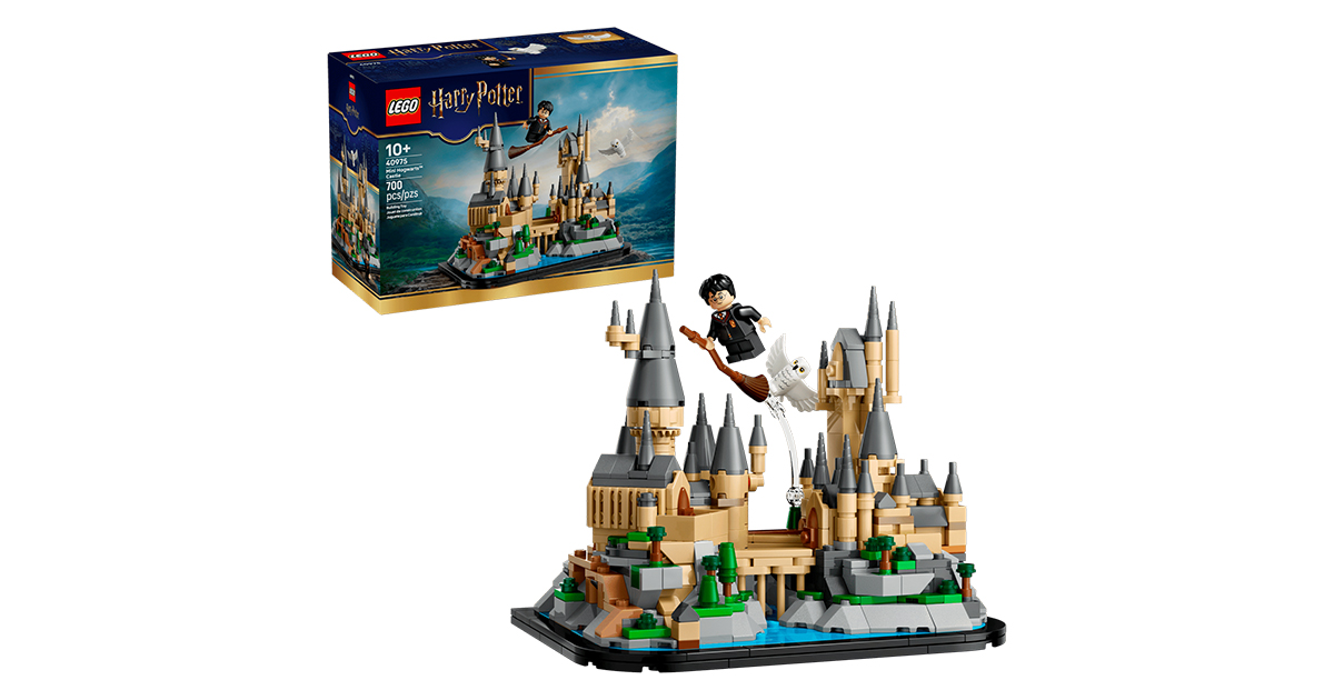 Новий мікромасштабний Гоґвортс: LEGO представила набір LEGO Harry Potter 40975 Mini Hogwarts Castle