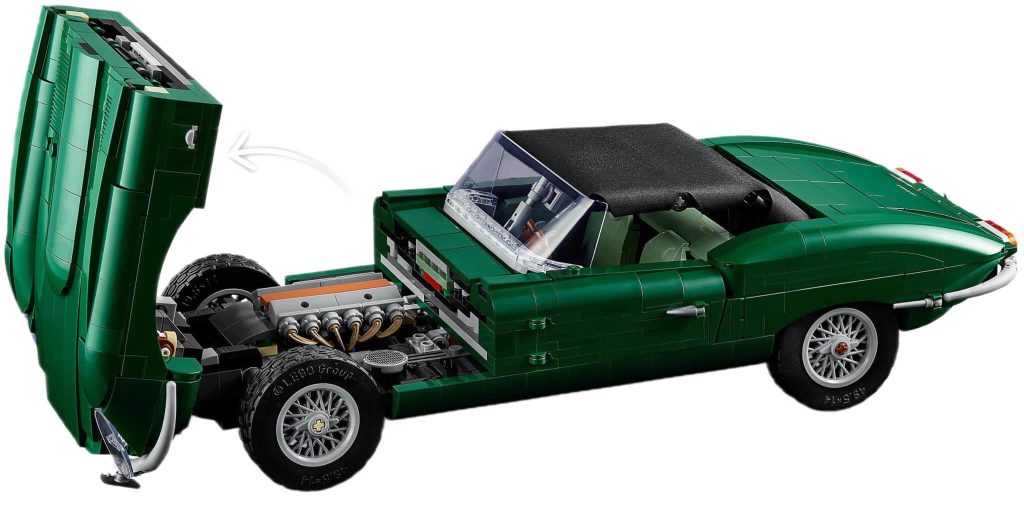 LEGO Icons 11381 Jaguar Type-E Roadster
