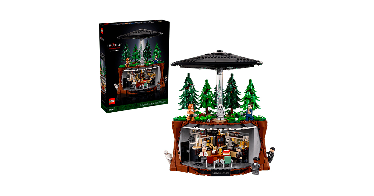 21369 The X-Files: усе про новий набір LEGO Ideas та бонусний GWP-набір Scully’s Lab
