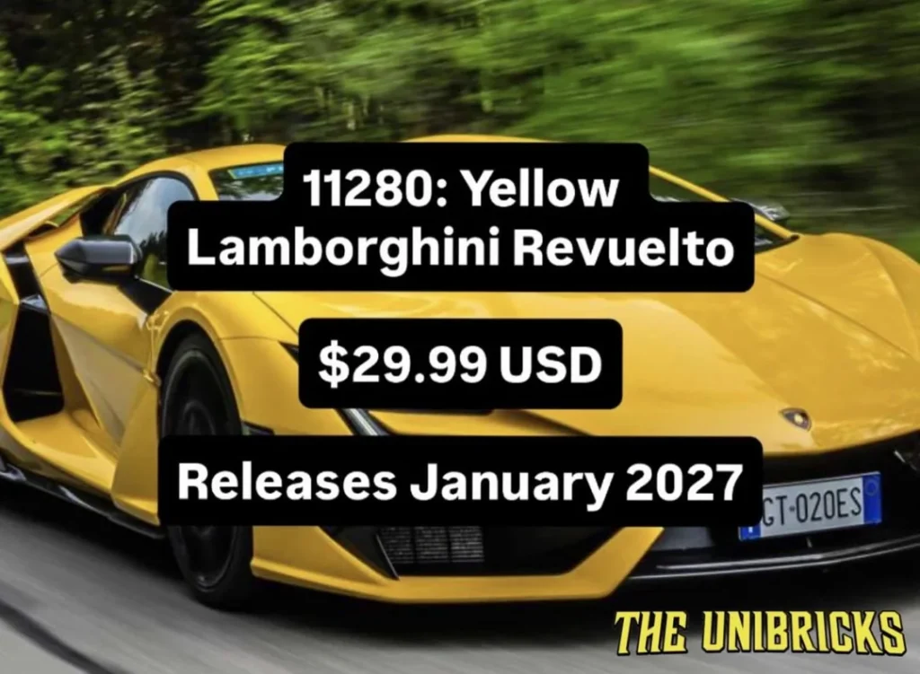 чутки LEGO 72180 Lamborghini Revuelto