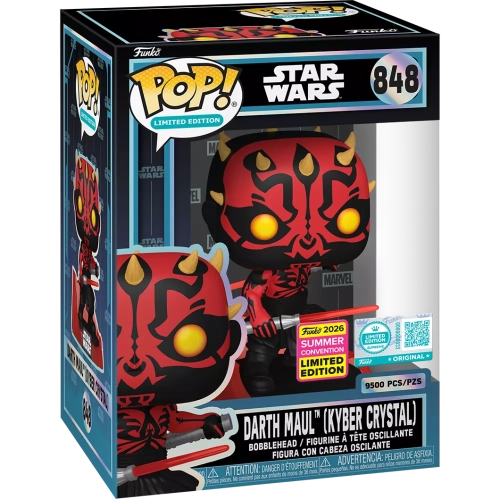 Funko Pop Star Wars — Darth Maul (Kyber Crystal) #848