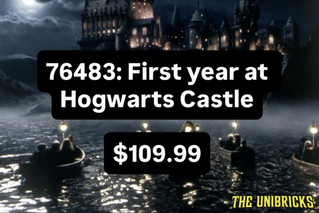 чутки 76483 First year at Hogwarts Castle