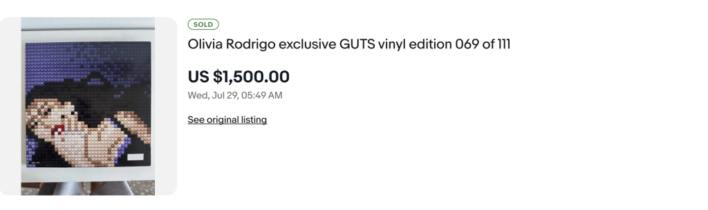 LEGO «GUTS» eBay
