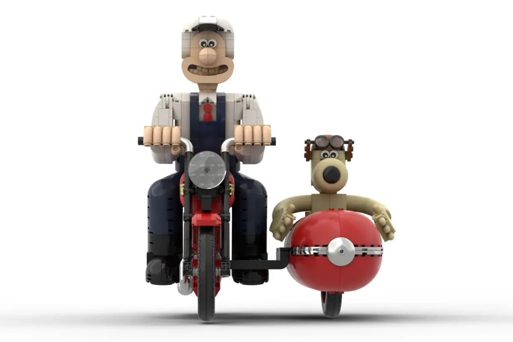Проєкт від дизайнера Pidelium Wallace & Gromit