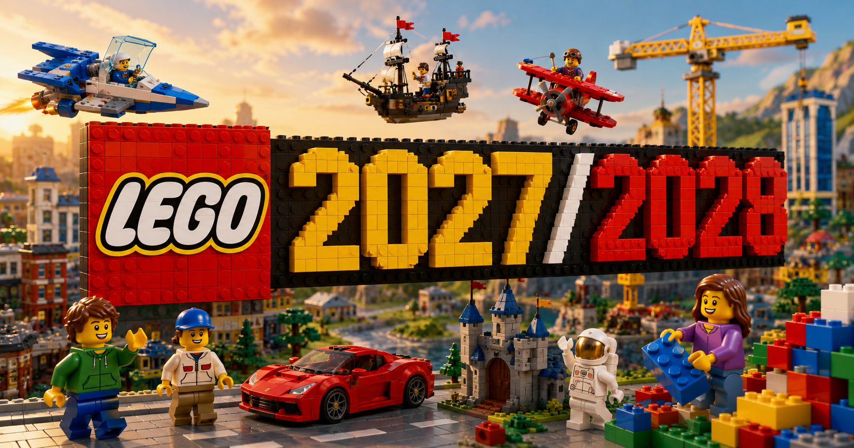 LEGO 2027/2028: великий злив розкрив набори з UCS Millennium Falcon та Daily Planet