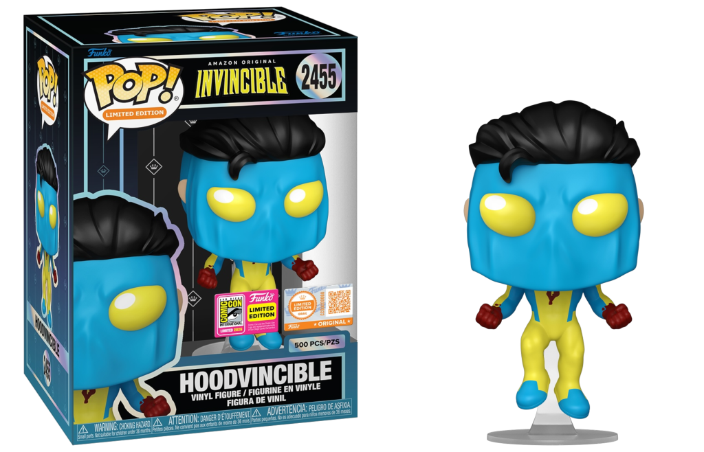 Funko Pop Invincible Hoodvincible #2455 (Show Only) 500 PCS SDCC 2026