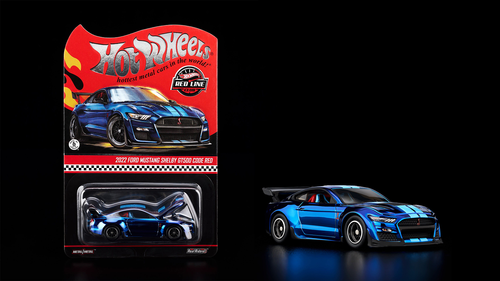 Hot Wheels RLC випустив 2022 Ford Mustang Shelby GT500 Code Red — 1300 кінських сил тепер у масштабі 1:64