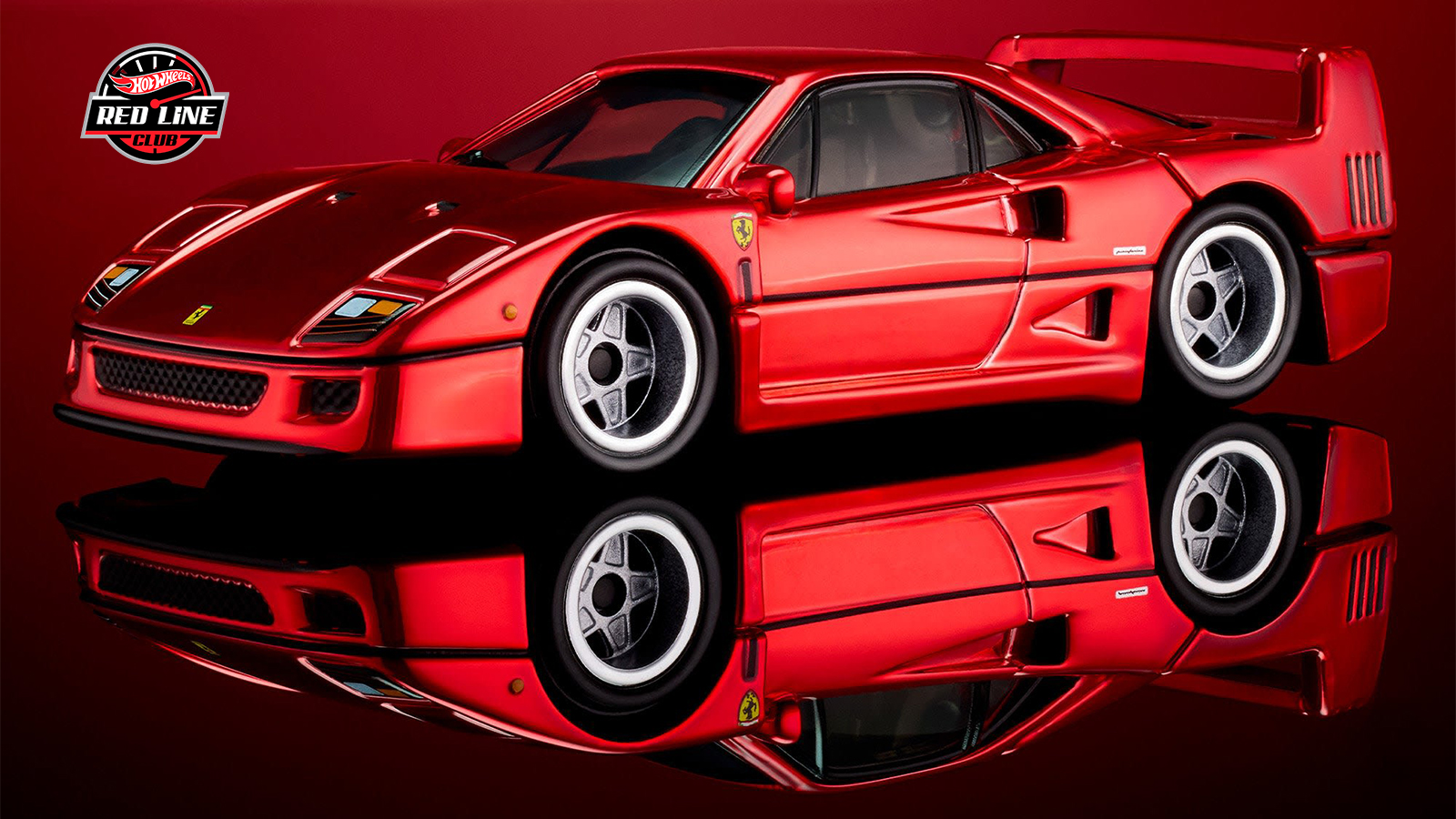 Hot Wheels RLC випустив ексклюзивну модель колекційного автомобіля Ferrari F40 — останній суперкар, схвалений самим Енцо Феррарі, тепер у масштабі 1:64