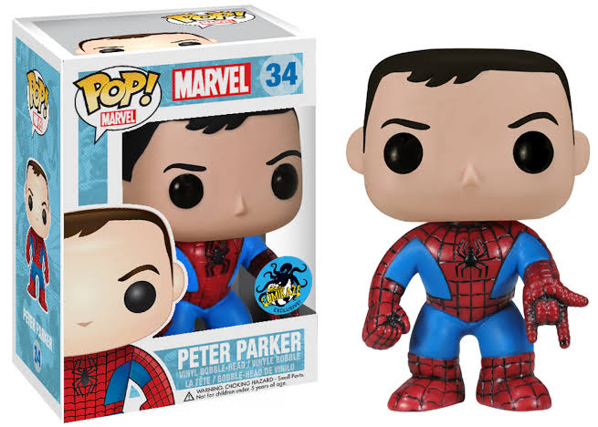 Funko Pop Peter Parker # 34, Comikaze Exclusive