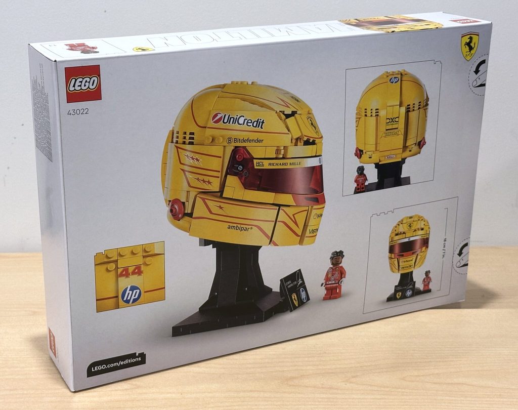 LEGO 43022 Scuderia Ferrari HP Lewis Hamilton Helmet