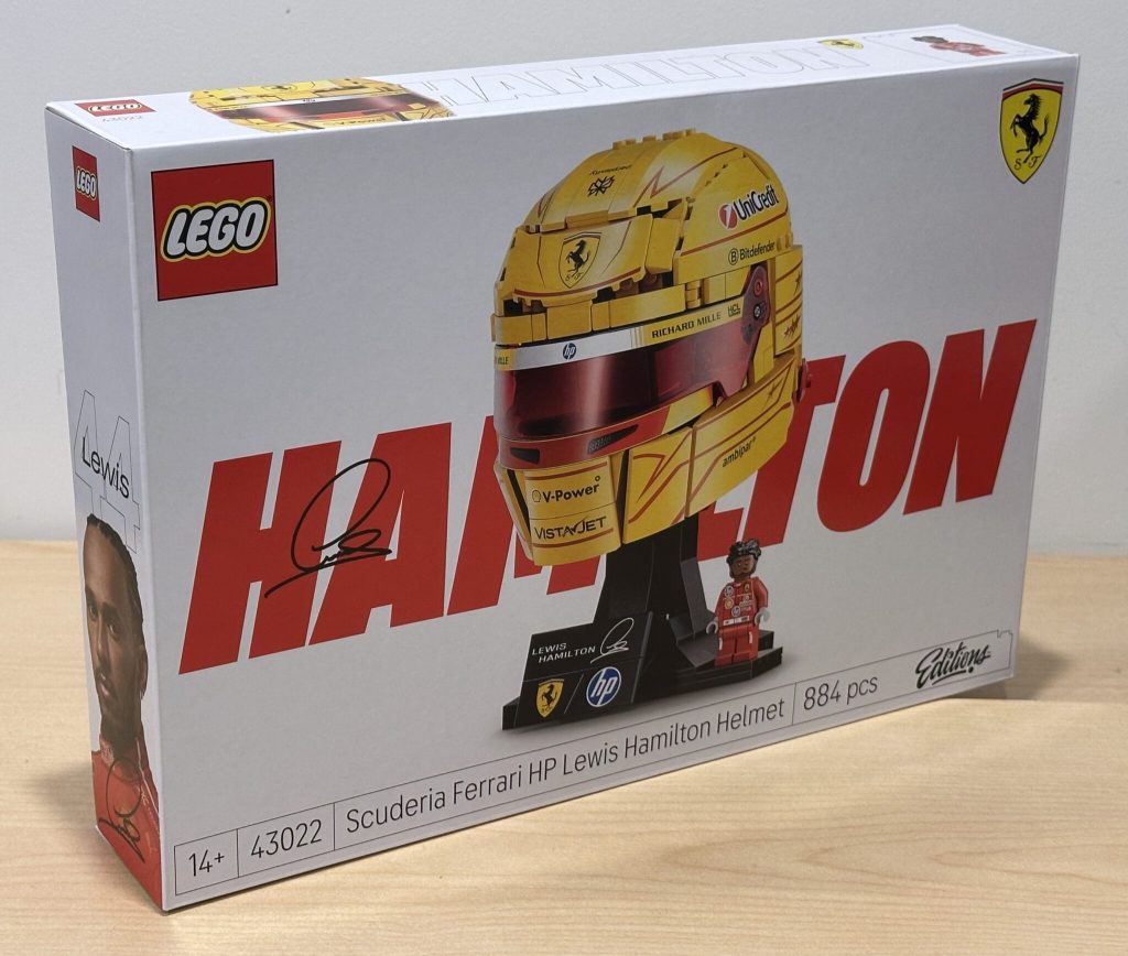 LEGO 43022 Scuderia Ferrari HP Lewis Hamilton Helmet
