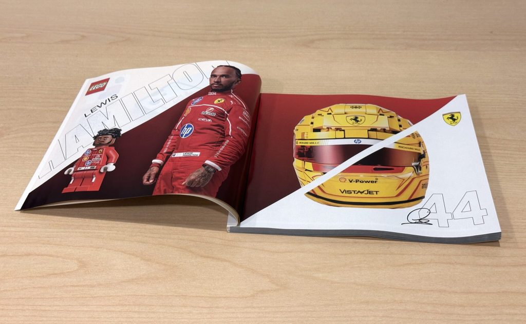 LEGO 43022 Scuderia Ferrari HP Lewis Hamilton Helmet