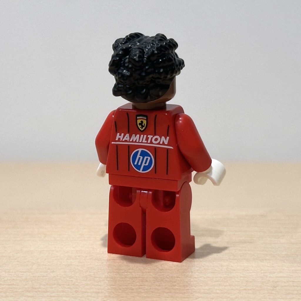 Мініфігурка набору LEGO 43022 Scuderia Ferrari HP Lewis Hamilton Helmet