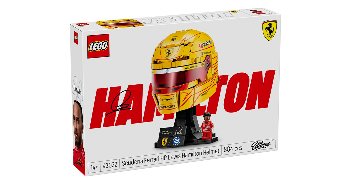 Огляд на набір LEGO 43022 Scuderia Ferrari HP Lewis Hamilton Helmet — чи вартий цей LEGO-шолом своєї ціни