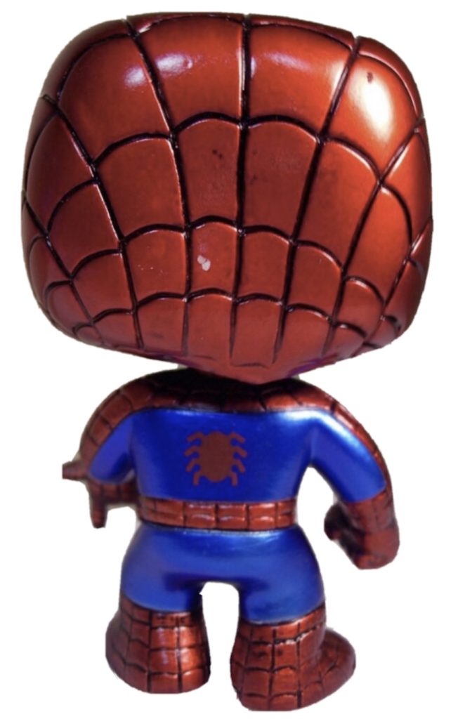 Funko Pop Spider-Man Metallic #03, SDCC 2011
