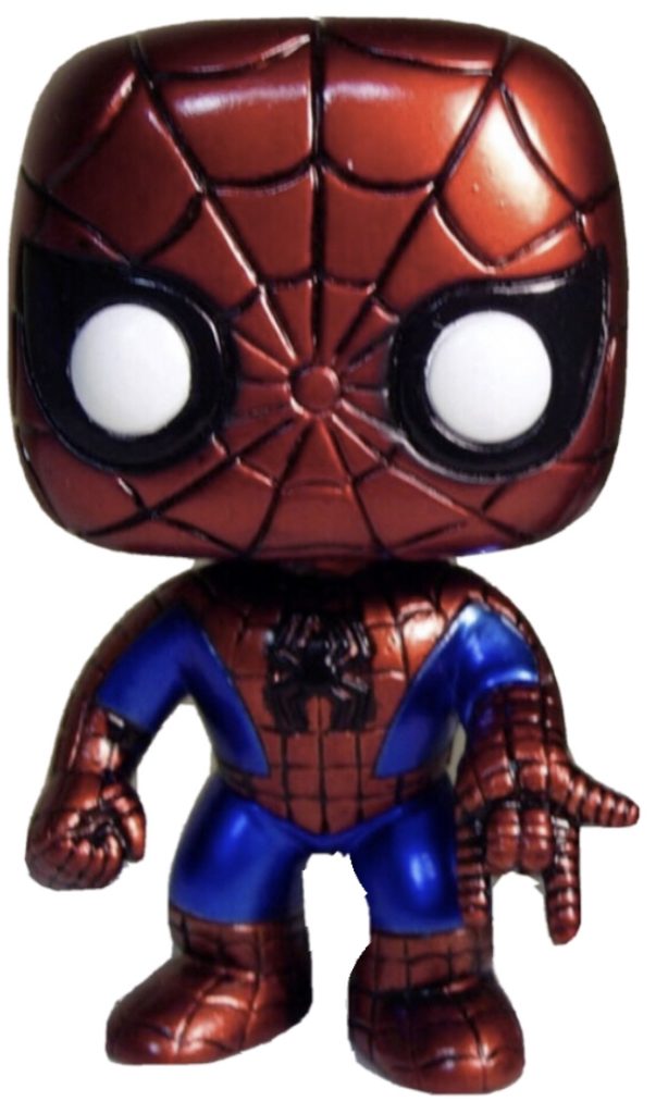 Funko Pop Spider-Man Metallic #03, SDCC 2011