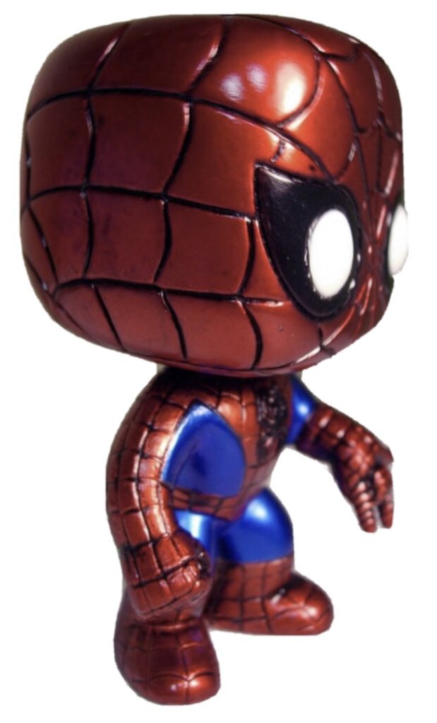 Funko Pop Spider-Man Metallic #03, SDCC 2011