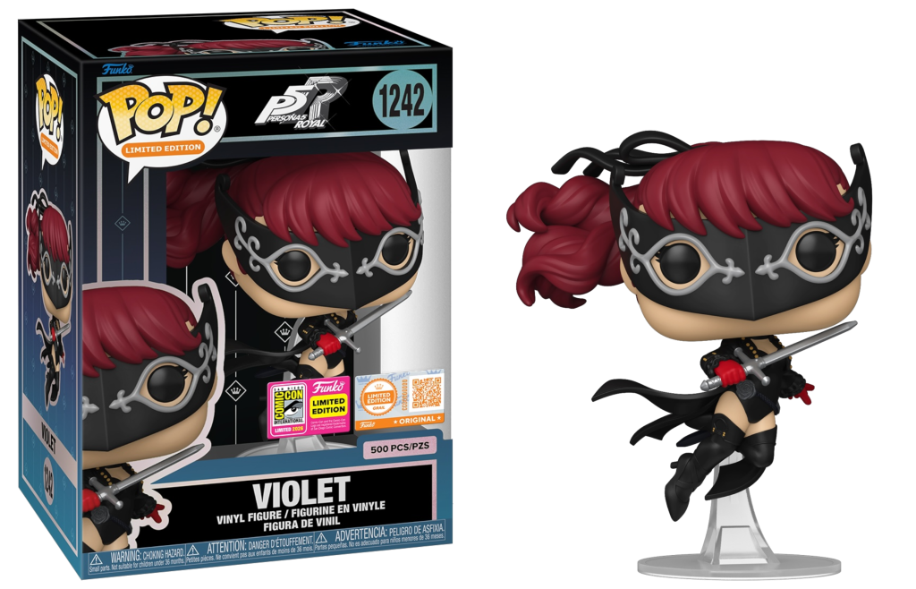 Funko Pop Persona 5 Royal Violet #1242 (Show Only) 500 PCS SDCC 2026