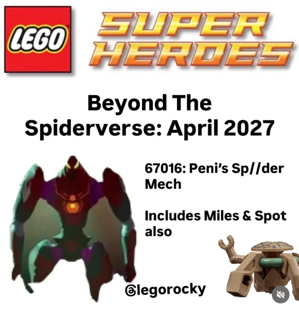 чутки LEGO Marvel 2027