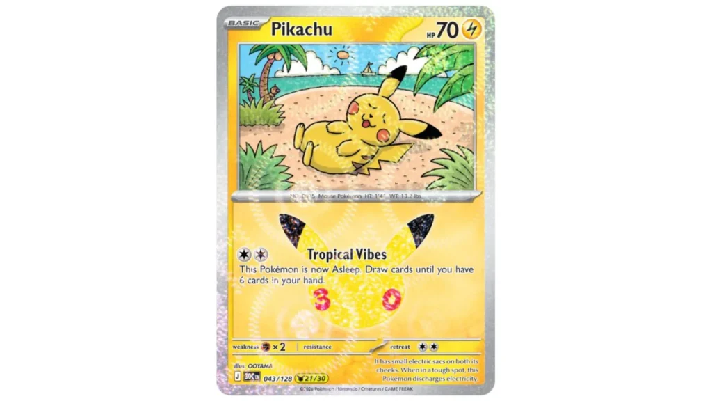 Pokémon TCG Pikachu