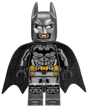Мініфігурка LEGO Бетмен sh0535 у броні перлинно-темно-сірого кольору, набір 76112, 2018 рік