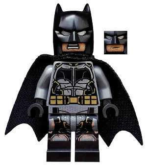 Мініфігурка LEGO Бетмен sh0435 у тактичному броньованому костюмі з фільму «Ліга справедливості», 2017 рік