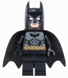 Мініфігурка LEGO Бетмен sh0002 у чорному костюмі, промо-ексклюзив Comic-Con 2011