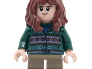 Герміона Грейнджер / Hermione Granger, Dark Green Sweater, Short Dark Tan Legs — LEGO Harry Potter 76454 Замок Гоґвортс: Головна вежа (Hogwarts Castle: The Main Tower)