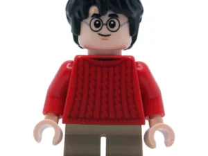 Гаррі Поттер / Harry Potter, Red Sweater, Short Dark Tan Legs — LEGO Harry Potter 76454 Замок Гоґвортс: Головна вежа (Hogwarts Castle: The Main Tower)