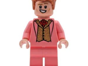Професор Гілдерой Локарт / Professor Gilderoy Lockhart, Warm Pink Outfit — LEGO Harry Potter 76473 Замок Гоґвортс: Східне крило (Hogwarts Castle: East Wing)
