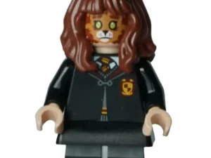 Герміона Грейнджер з котячим обличчям / Hermione Granger, Gryffindor Robe Closed, Skirt, Cat Face — LEGO Harry Potter 76473 Замок Гоґвортс: Східне крило (Hogwarts Castle: East Wing)