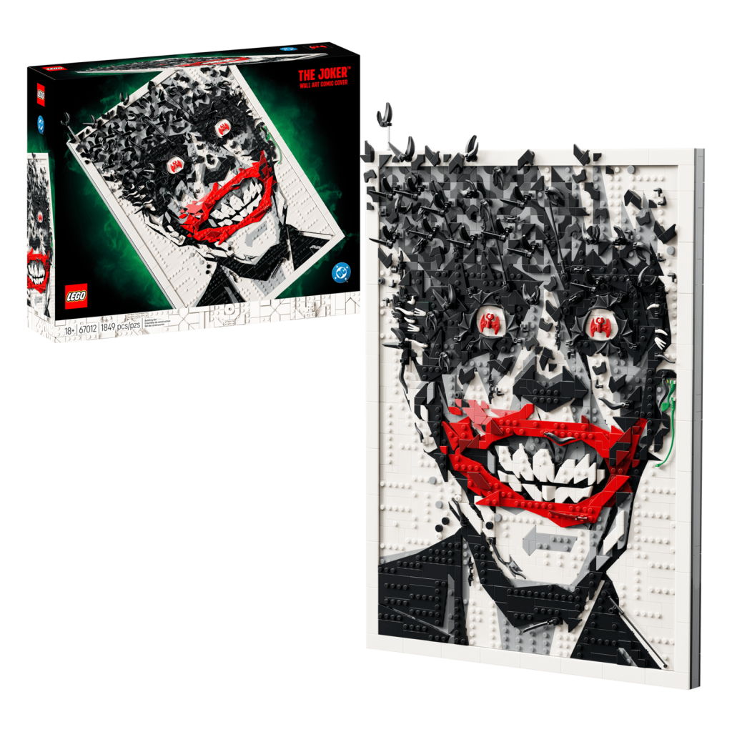 LEGO DC 67012 The Joker Wall Art Comic Cover