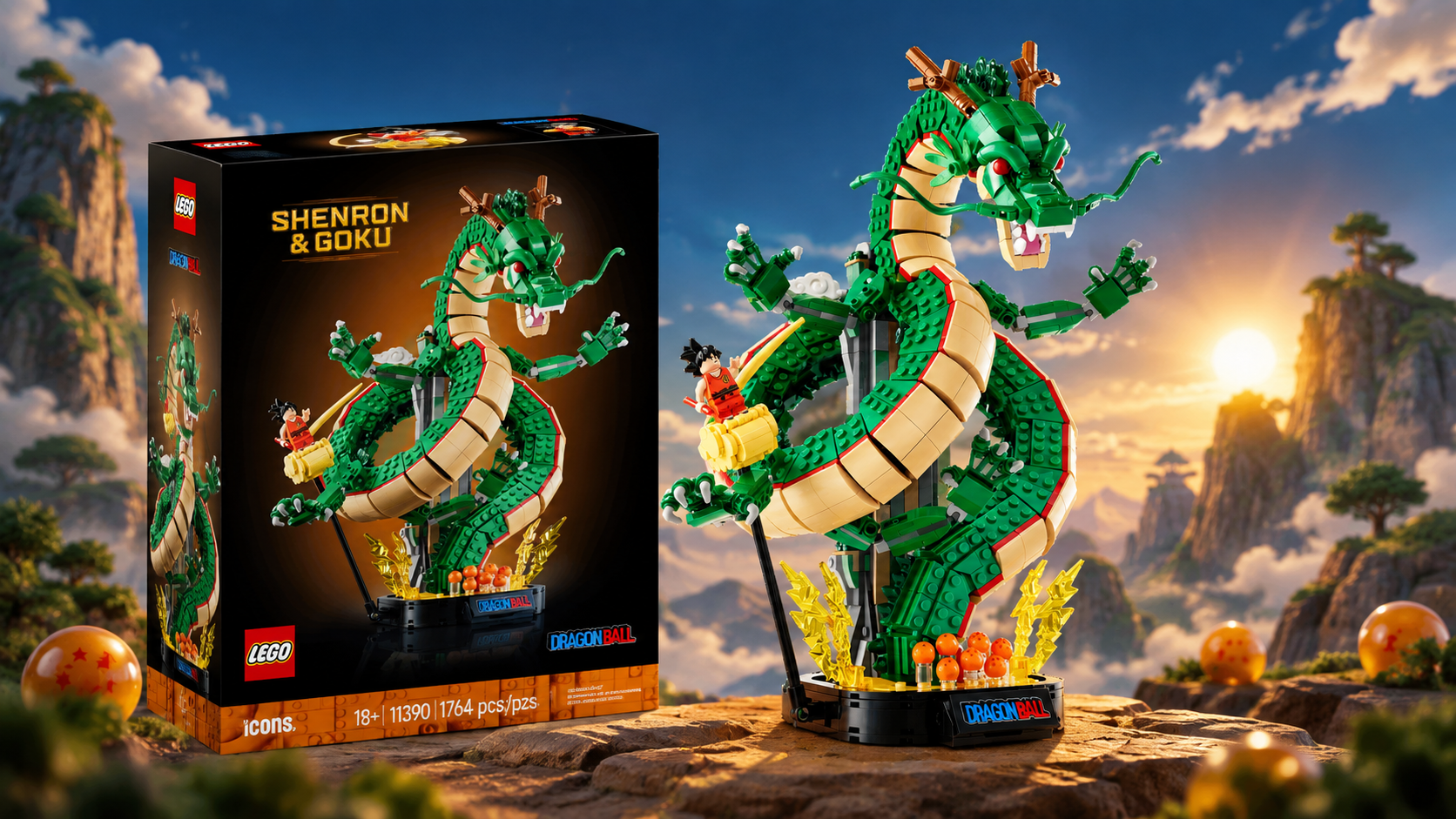 LEGO 11390 Shenron: перший набір Dragon Ball — 1 764 деталі, ціна й дата виходу