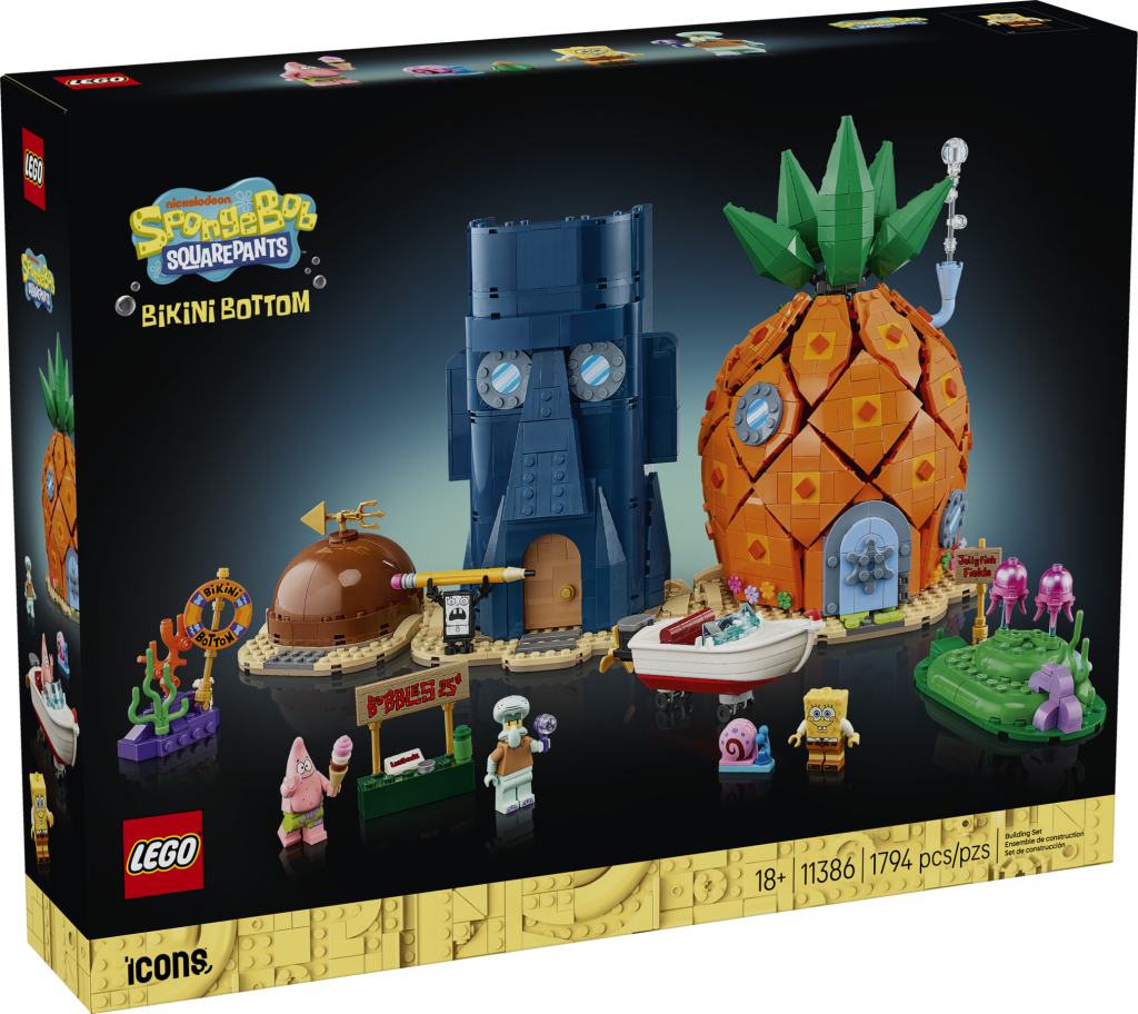 LEGO Icons 11386 Губка Боб Квадратні Штани: Бікіні Боттом (SpongeBob SquarePants: Bikini Bottom)