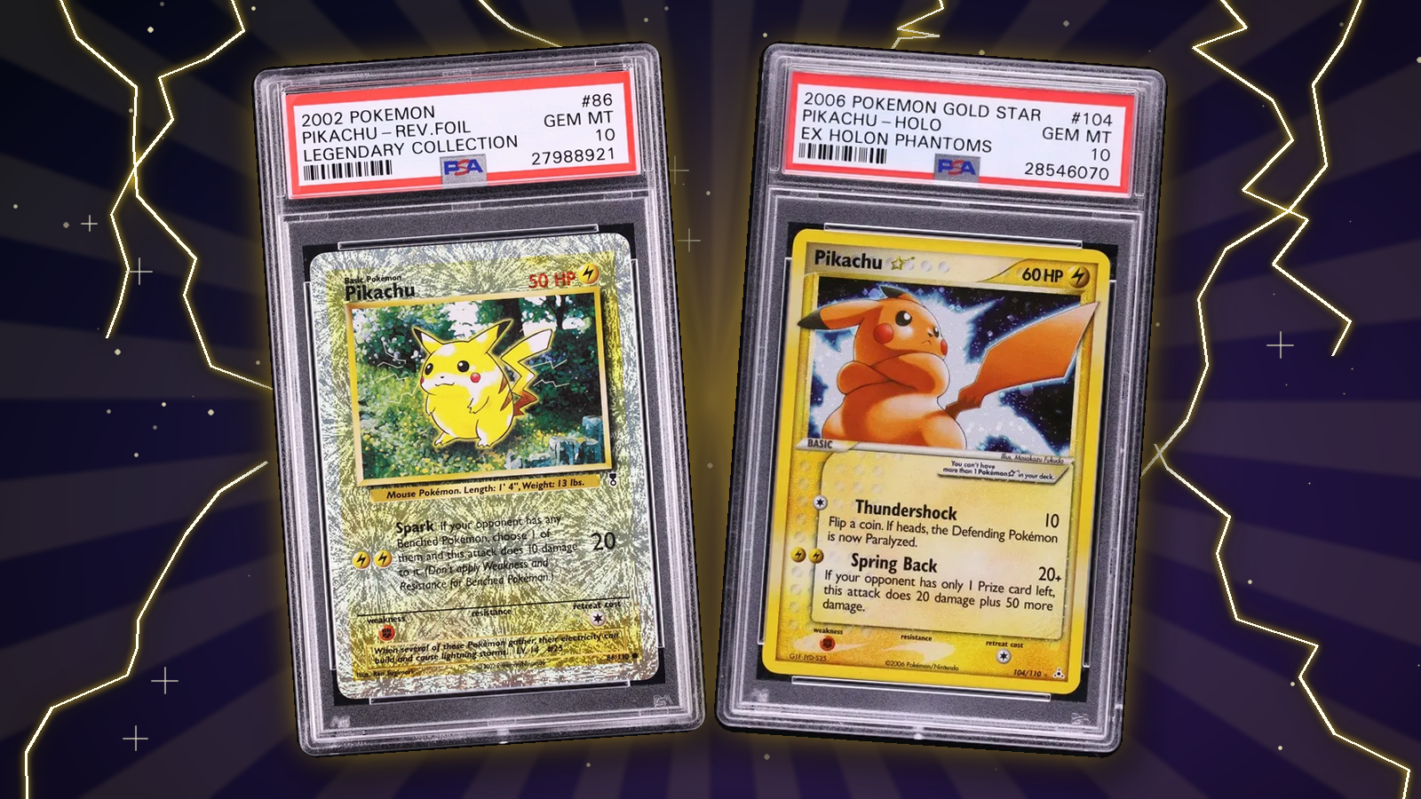 Ювілейна лихоманка триває: дві PSA 10 картки Pokémon Pikachu разом продалися за $1,26 млн
